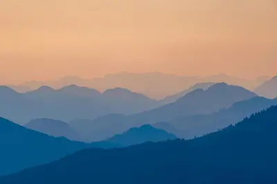 Naturlandschaft in der Nähe des Ferienhauses