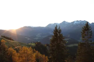 Naturlandschaft in der Nähe der Pension