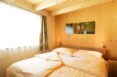 Ein Bett oder Betten in einem Zimmer der Unterkunft Schörghof