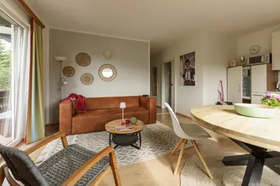 Ein Sitzbereich in der Unterkunft Alpin Appartement Reinhard Tritscher