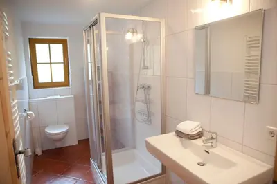 Ein Badezimmer in der Unterkunft Steuer 59 App 6 Annaberg