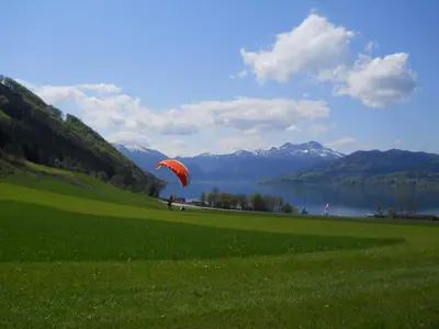 Naturlandschaft in der Nähe des Hotels