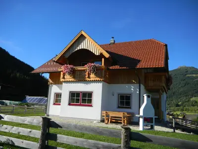 Naturlandschaft in der Nähe des Chalets