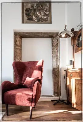 Ein Sitzbereich in der Unterkunft Apartments Hoferhaus - Your Austrian Home