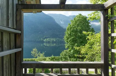 Naturlandschaft in der Nähe des Ferienhauses
