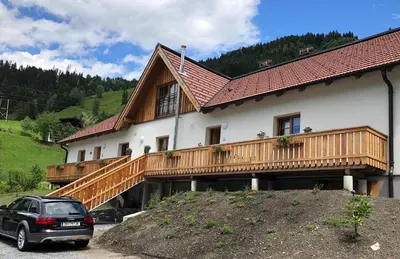 Naturlandschaft in der Nähe der Ferienwohnung