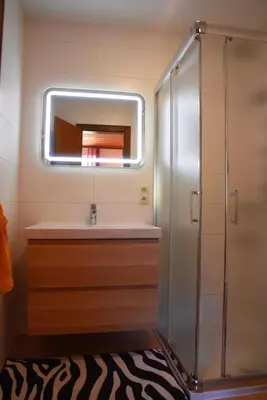 Ein Badezimmer in der Unterkunft Frühstückspension Pachler