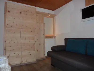 Ein Sitzbereich in der Unterkunft Appartement-Pension Familie Gewessler