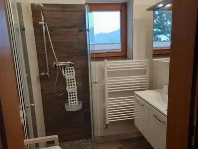 Ein Badezimmer in der Unterkunft Ferienwohnungen Wimmer