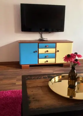 TV/Unterhaltungsangebot in der Unterkunft PinkDeer
