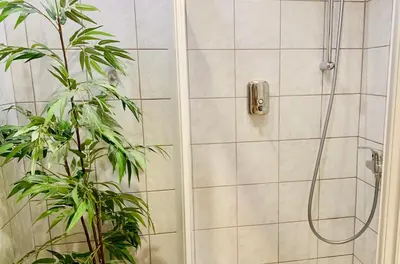 Ein Badezimmer in der Unterkunft PinkDeer