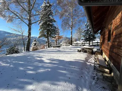Die Petzl Hütte - Kreischbergblick im Winter