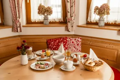 Essen in der Pension oder in der Nähe