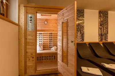 Ein Badezimmer in der Unterkunft Resort Amadeus-Landhaus Amadeus
