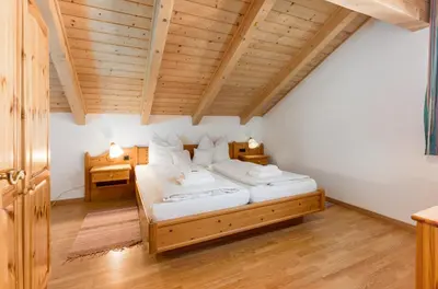 Ein Bett oder Betten in einem Zimmer der Unterkunft Resort Amadeus-Landhaus Amadeus