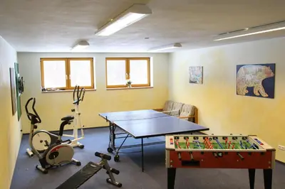 Das Fitnesscenter und/oder die Fitnesseinrichtungen in der Unterkunft Timmelbauerhof