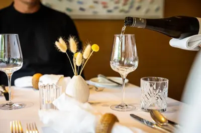 Getränke in der Unterkunft Superior Hotel Alpenhof