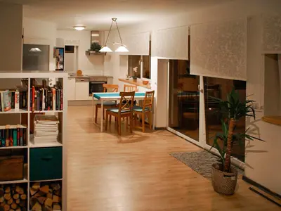 Die Bibliothek in der Ferienwohnung