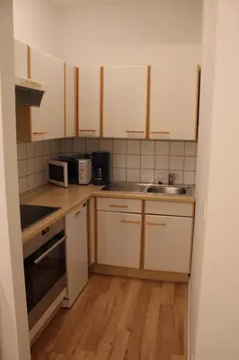 Küche/Küchenzeile in der Unterkunft City Apartment Schladming