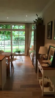Ein Garten an der Unterkunft Landhaus Roidergütl
