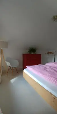 Ein Bett oder Betten in einem Zimmer der Unterkunft Landhaus Roidergütl