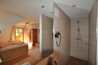 Ein Badezimmer in der Unterkunft Chalet Styria