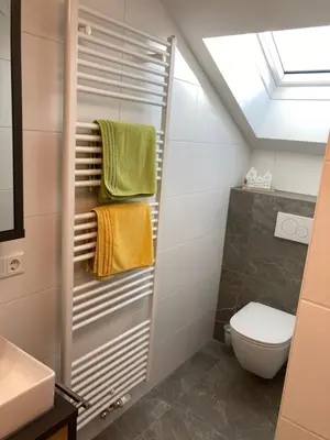 Ein Badezimmer in der Unterkunft Pension Winter