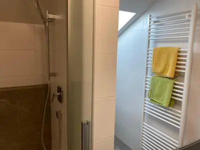 Ein Badezimmer in der Unterkunft Pension Winter