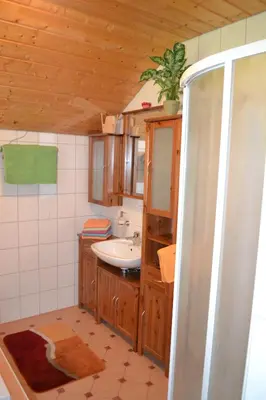 Ein Badezimmer in der Unterkunft Ferienwohnung Zauner