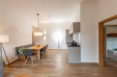 Küche/Küchenzeile in der Unterkunft Skylodge Alpine Homes