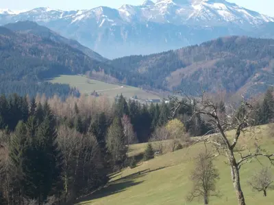 Naturlandschaft in der Nähe des Bauernhofs