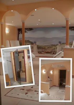 Ein Bett oder Betten in einem Zimmer der Unterkunft Hotel Sonneck