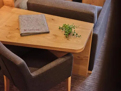 Ein Sitzbereich in der Unterkunft Sporthotel Wagrain