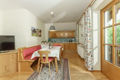 Küche/Küchenzeile in der Unterkunft Landhaus Birgbichler - Apartments in Ramsau am Dachstein - inklusive Sommercard!
