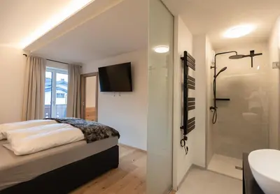 Ein Badezimmer in der Unterkunft Landhaus Riepler