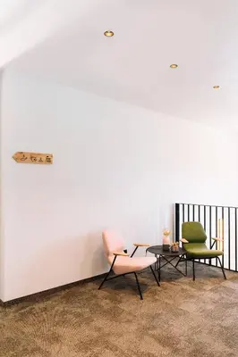 Ein Sitzbereich in der Unterkunft Thalers Mariandl