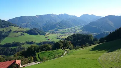 Naturlandschaft in der Nähe der Pension
