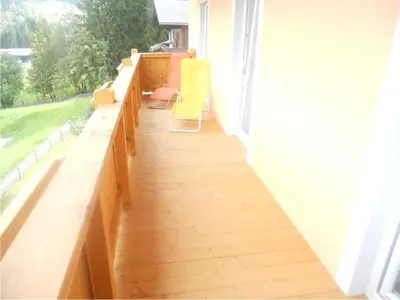 Ein Sitzbereich in der Unterkunft Haus Annemarie