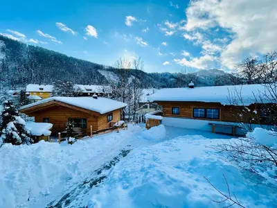 Naturlandschaft in der Nähe des Chalets