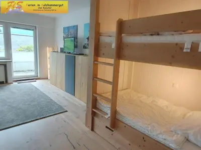 Ein Bett oder Betten in einem Zimmer der Unterkunft Apartment Ausseerland