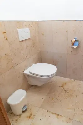 Ein Badezimmer in der Unterkunft Aparthotel Hirschenau