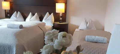 Ein Bett oder Betten in einem Zimmer der Unterkunft Ski Vital Apartments