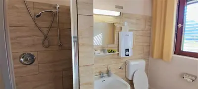 Ein Badezimmer in der Unterkunft Ski Vital Apartments