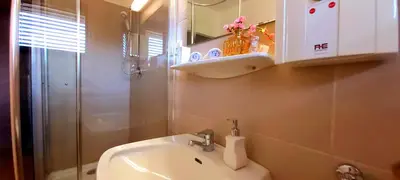 Ein Badezimmer in der Unterkunft Ski Vital Apartments