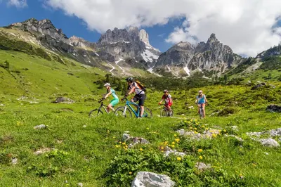 Naturlandschaft in der Nähe des Chalets