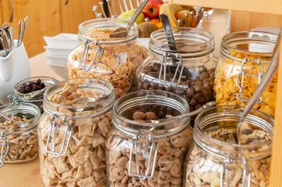 Essen im Hotel oder in der Nähe