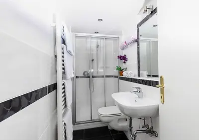 Ein Badezimmer in der Unterkunft Haus Mayerhofer