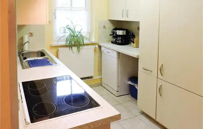 Küche/Küchenzeile in der Unterkunft Charmantes Ferienhaus