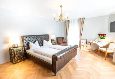Ein Bett oder Betten in einem Zimmer der Unterkunft Altstadt Liebling