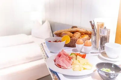 Essen im Hotel oder in der Nähe